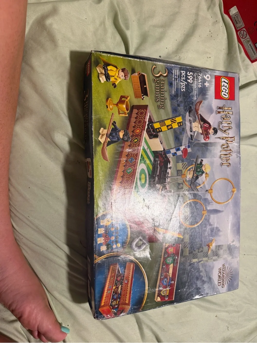 Lego Harry Potter Quidditch Training Set - Green/Yellow/Black